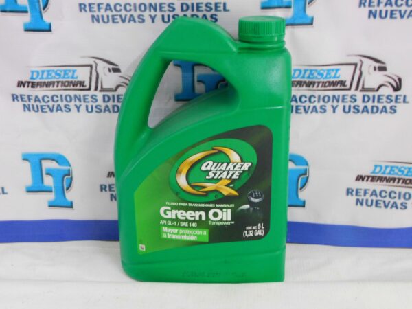 Fluido para transmisiones manuales Green oil API GL-1/SAE 140 QuakerState-1