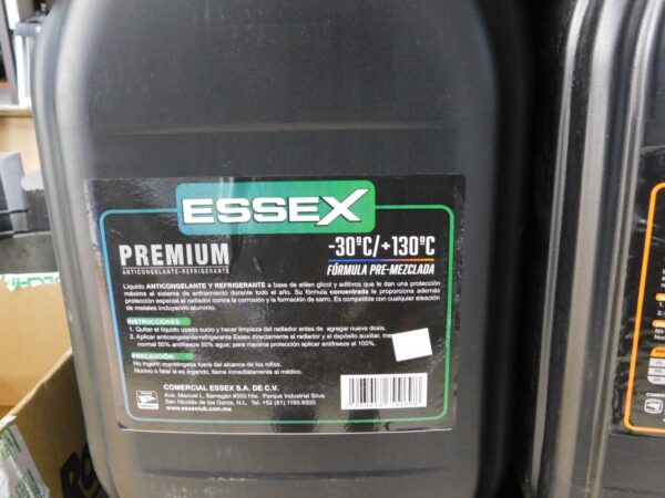 Anticongelante y refrigerante premium ESSEX -30C/+ 130C formula pre-mezclada-1
