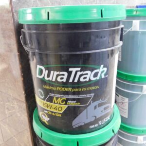 Cubeta de aceite multigrado para motores a Diesel y gasolina SAE 15W-40 Dura-track (19L)-1
