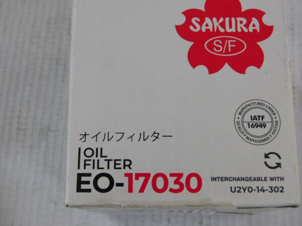 Filtro de aceite SakuraE017030-3