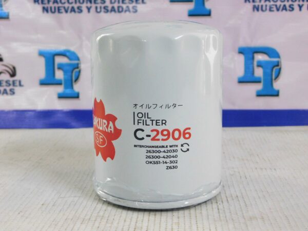 Filtro de aceite SakuraC-2906-1