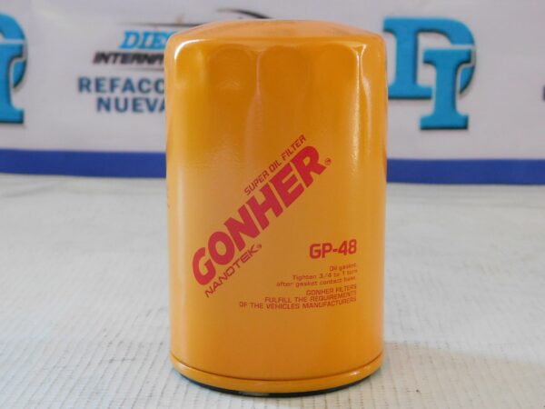 Super filtro para aceite GonherGP-48-1