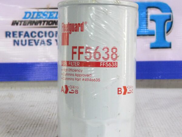 Filtro de combustible Fleetguard Cummins 4946635FF5638-3