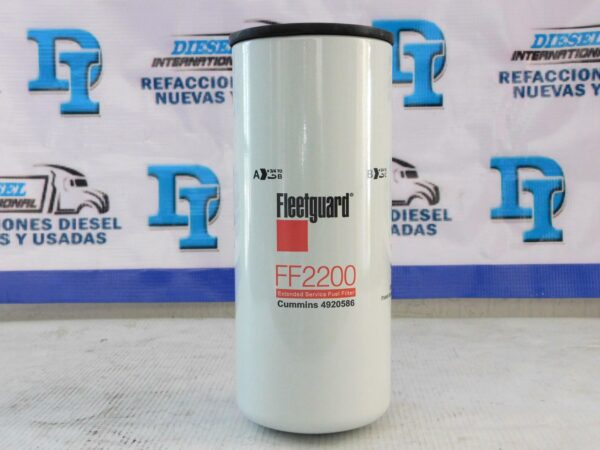 Filtro de combustible de servicio extendido FleetguardFF2200-2