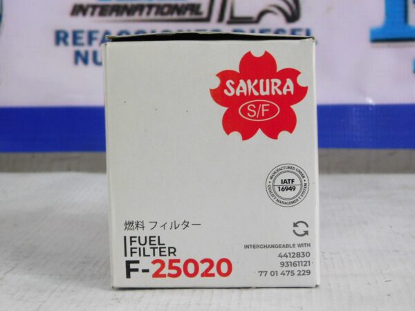 Filtro de combustible SakuraF-25020-3