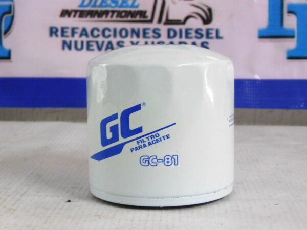 Filtro de aceite GCGC-81-1