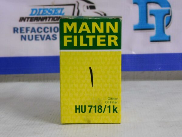 Filtro de aceite Mann FilterHU718/1K-2