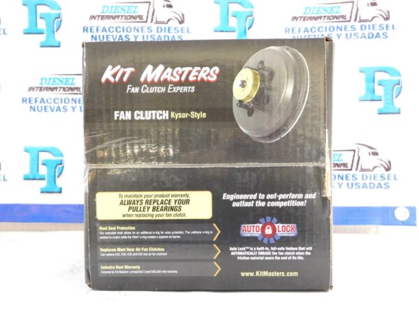 Fanclutch tipo Kysor toma aire trasera Kit Master9908503-1