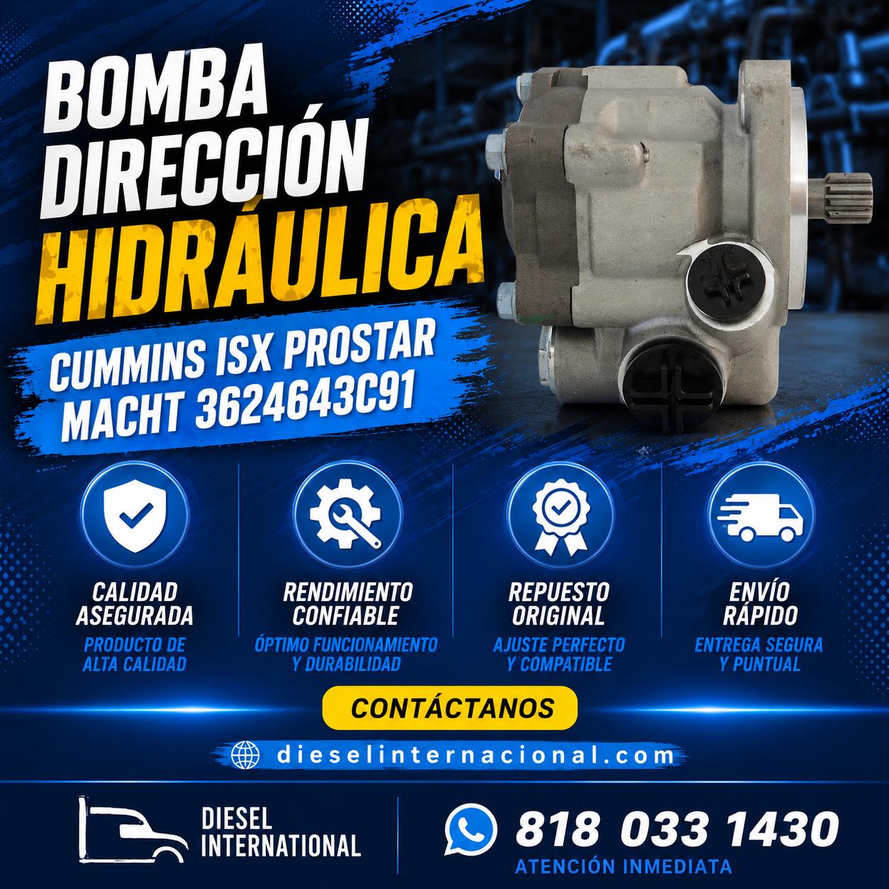 bomba direccion hidraulico macht 3624643c91