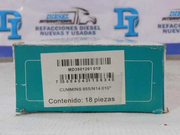 Cojinetes para motor 18 piezas MoresaMD3801261010-2