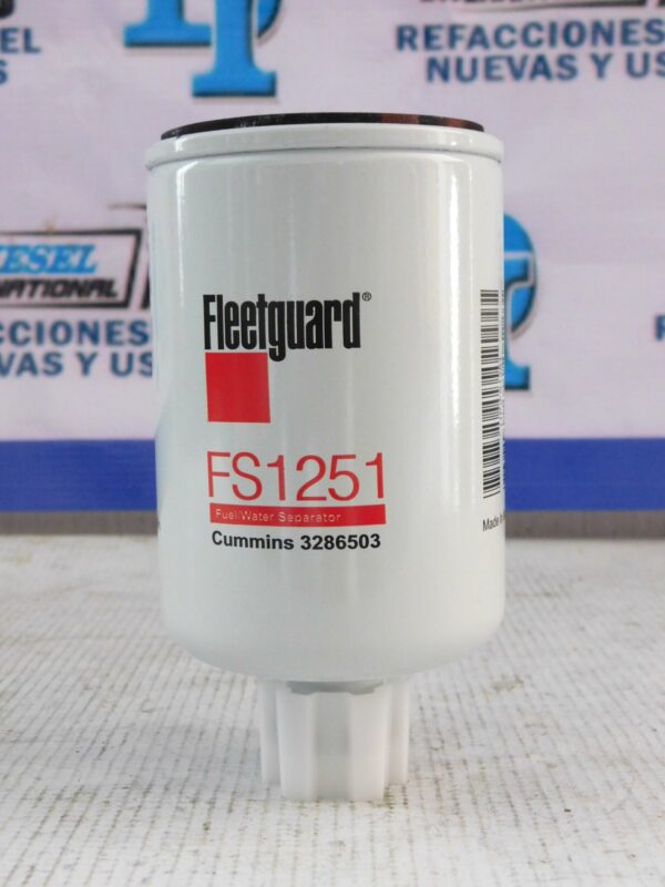 Filtro separador de combustible/aguia Cummins 3286503 FleetguardFS1251-2