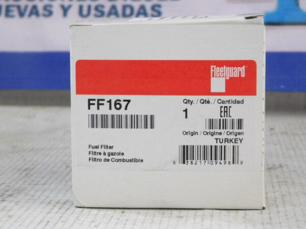 Filtro de combustible FleetguardFF167-2