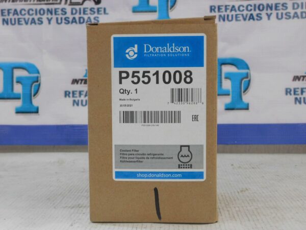 Filtro para circuito refrigerante DonaldsonP551008-3