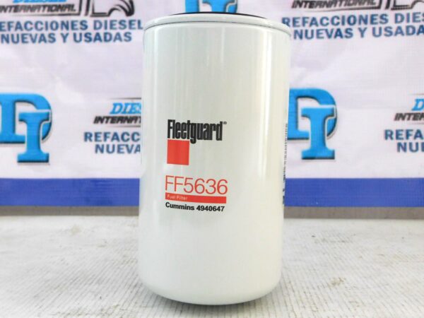 Filtro de combustible Cummins 4940647 FleetguardFF5636-1