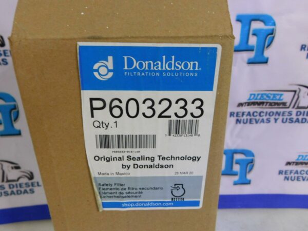 Elemento de filtro secundario DonaldsonP603233-2