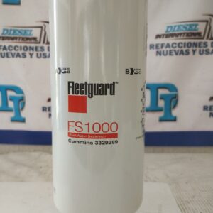 Filtro separador combustibleagua Cummins 3329289 Fleetguard FS1000