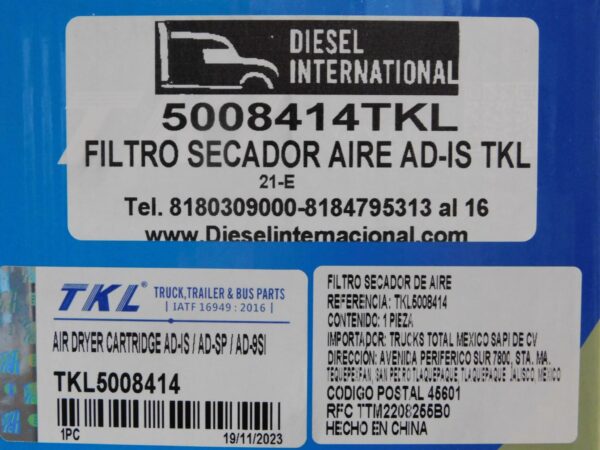 Filtro secador aire AD-IS TKLTKL5008414-3