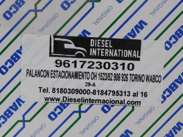 Palancón estacionamiento OH 1523/52 906 926 Torino WABCO9617230310-5