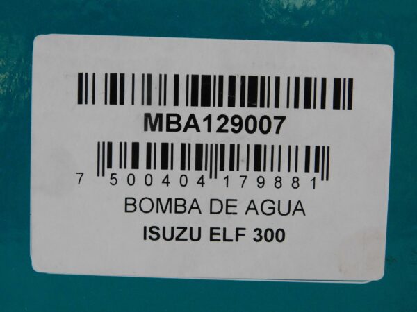 Bomba de agua Isuzu ELF300 MoresaMBA129007-4