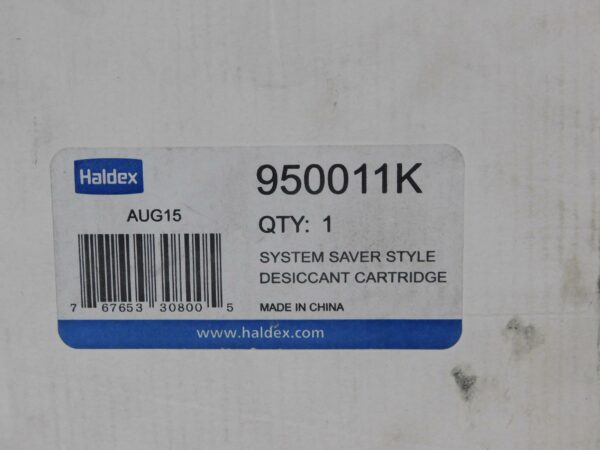 Systema saber style Dessicant Cartridge Haldex950011K-3