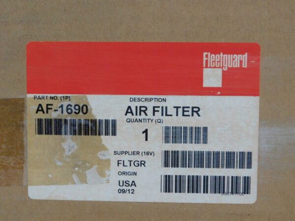 Filtro de aire FleetguardAF-1690-2