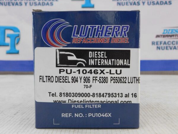 Filtro Diesel 904 y 906 FF-5380 P550632 LutherrPU-1046X-LU-2