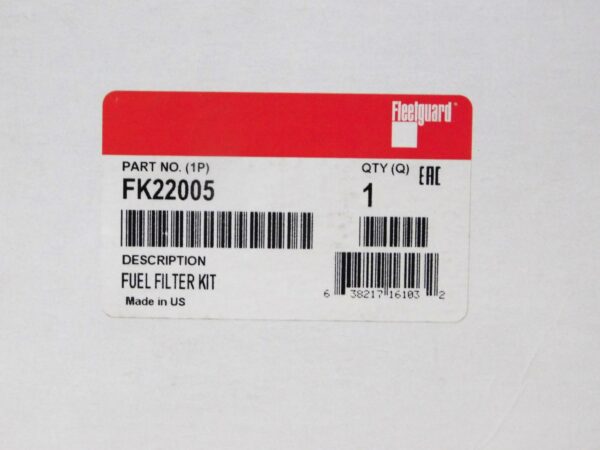 Kit de filtro de combustible FleetguardFK22005-2