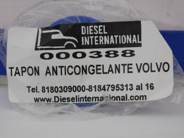 Tapón anticongelante Volvo 000388