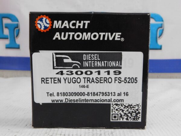 Reten yugo trasero FS5205 Macht