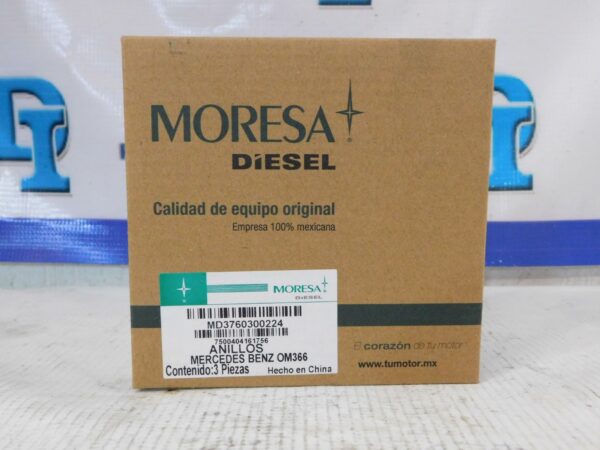 Anillos Mercedes Benz OM366 Moresa MD3760300224