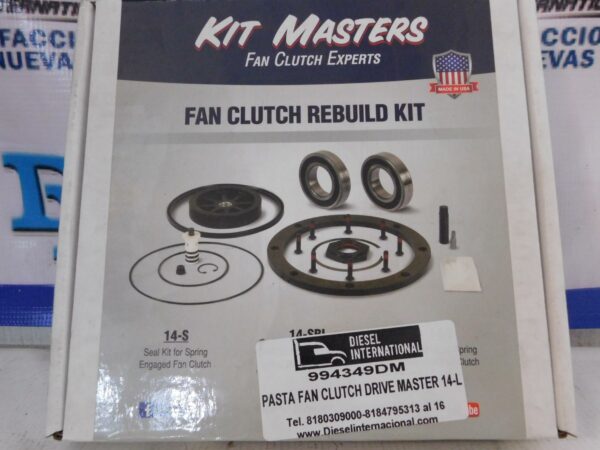 Pasta fan clutch Kit Masters 14-L 994349DM