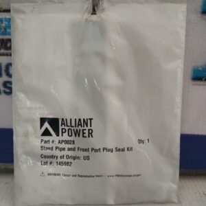 Kit de sellos para el tubo de soporte y el tapón del puerto delantero Alliant Power AP0028