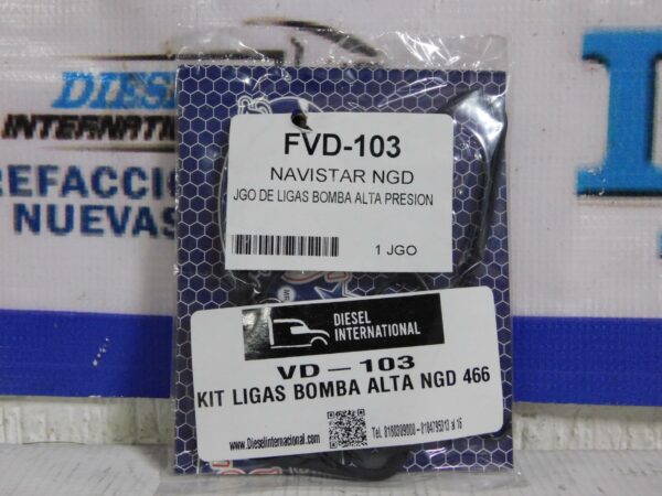 Kit ligas bomba alta NGD 466 FIRTS FVD-103