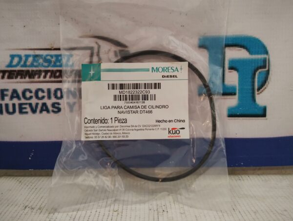 Liga para camisa de cilindro Navistar DT466 Moresa MD1822322C93