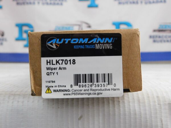 Brazo Limpiaparabrisas Automann HLK7018