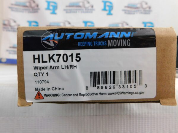 Brazo limpiaparabrisas IzquierdoDerecho Automann HLK7015