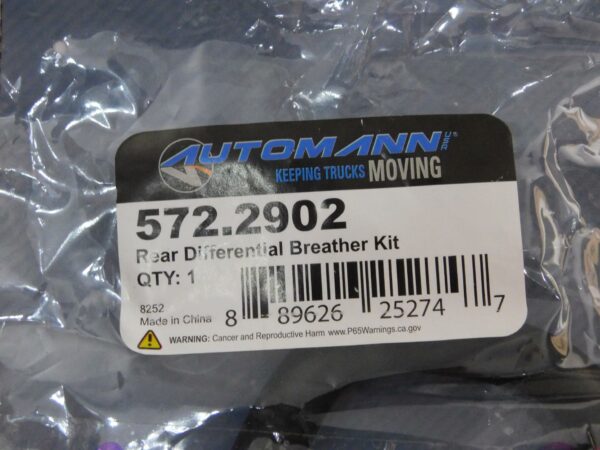 Kit de Respiradero de Diferencial Trasero Automann 577.2902