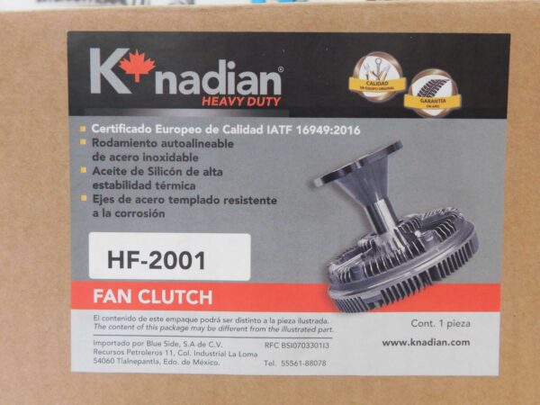 Impulsor Cummins ISB ISC Cat 3126 Knadian HF-2001 - Image 7