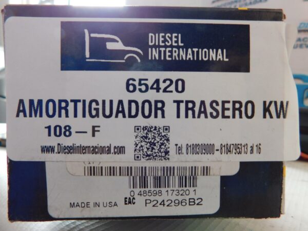 Amortiguador trasero KW Monroe 65420