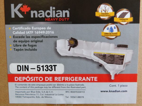 Bomba de agua Cummins ISX-12 Polea 5 pulgadas Knadian HP-2439-5