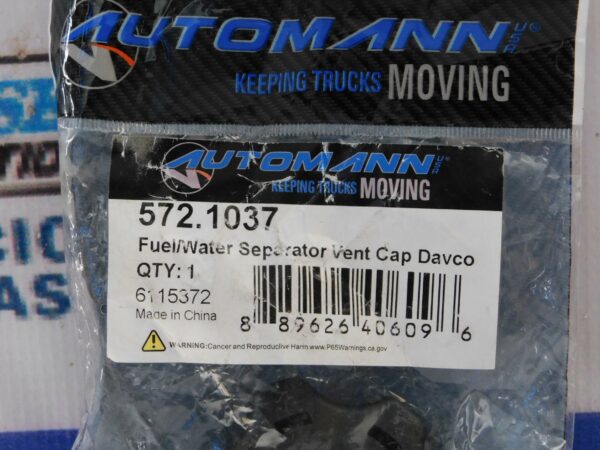 Tapón burbuja filtro Diesel DAVCO Automann 572.1037