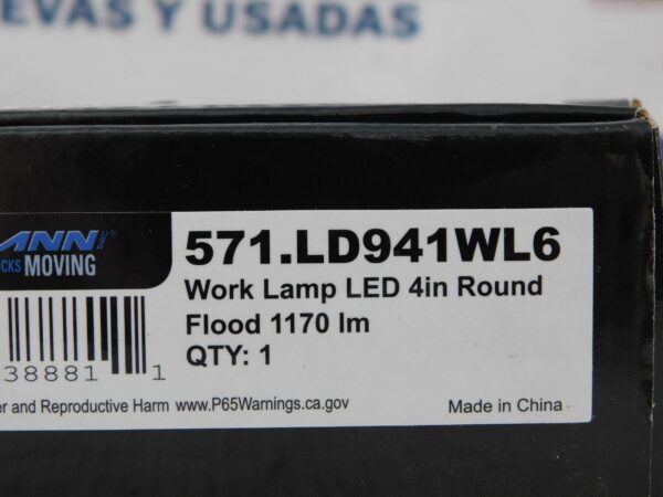 Lámpara de trabajo LED 4 pulgadas redonda Automann 571.LD941WL6