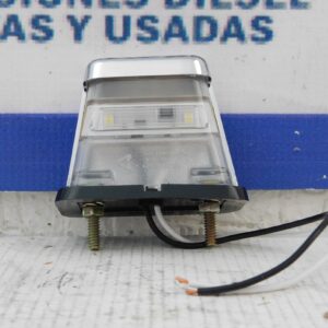 Luz de placa con cuerpo cromado, 2 pernos y diodo Automann 571.LD161L2-4