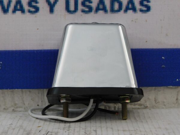 Luz de placa con cuerpo cromado, 2 pernos y diodo Automann 571.LD161L2-4