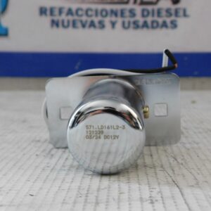 Luz de placa con cuerpo cromado y 2 diodos LED Automann 571.LD161L2-3