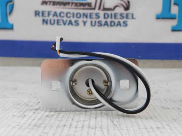 Luz de placa con cuerpo cromado y 2 diodos LED Automann 571.LD161L2-3
