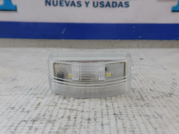 Luz de placa de 1 x 2.5 pulgadas con 2 diodos LED Automann 571.LD161L2-3