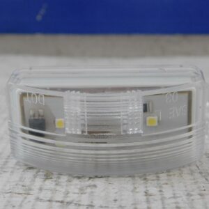 Luz de placa de 1 x 2.5 pulgadas con 2 diodos LED Automann 571.LD161L2-3