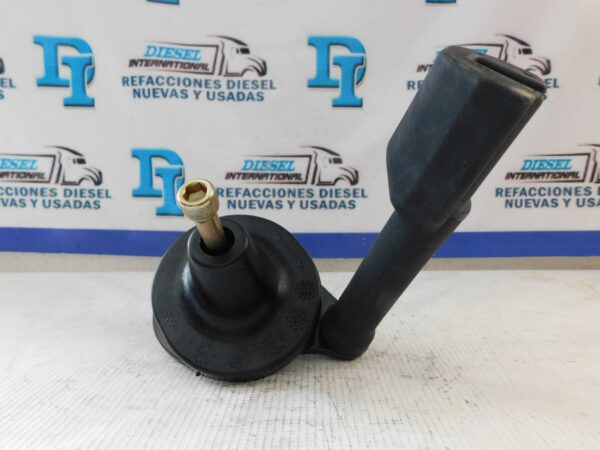 Seguro de cofre y tope izquierdo (LH) de polímero para Freightliner Automann HLK1045KUB