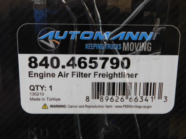 Filtro de aire de motor Freightliner Automann 840.465990